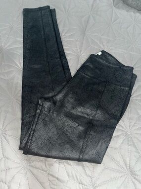 Mudd Black Faux Leather Leggings